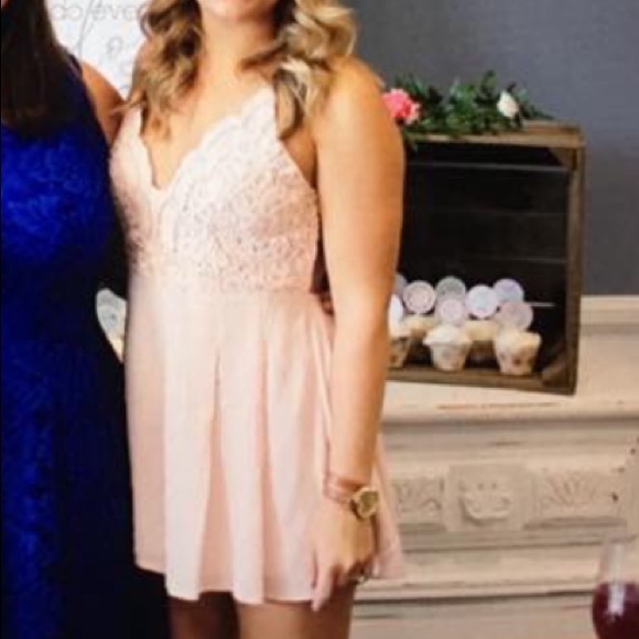 Lulus Pants - Lulus light pink/ blush romper